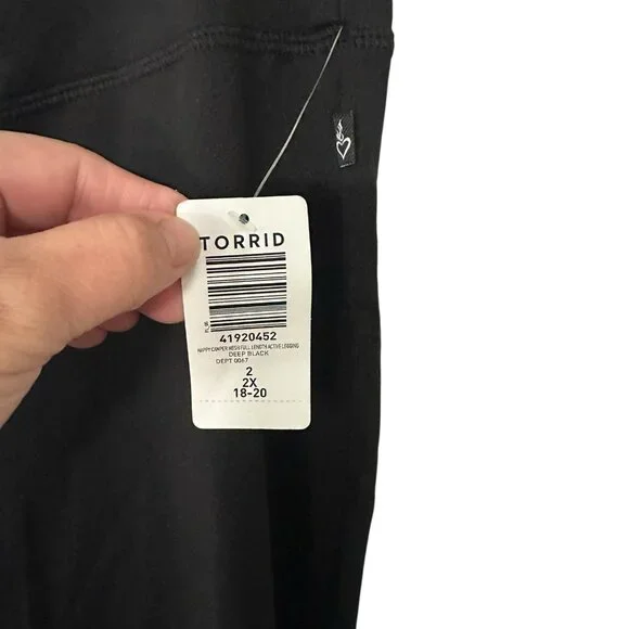 Torrid Happy Camper Mesh Full Length Active Leggings NEW Size 2X 18-20 NWT - Picture 3 of 7